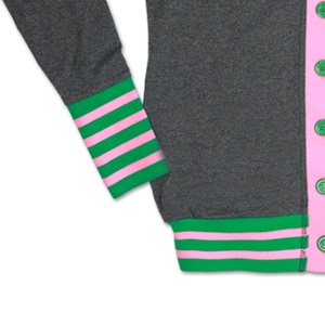 เสื้อสเวตเตอร์ถักหลากสีออกแบบโลโก้ได้ตามต้องการเสื้อคาร์ดิแกนสตรีเสื้อแคชเมียร์นักศึกษาและนักศึกษา - Product Image 5