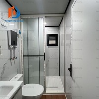 Casa Contenedor Expandible de Estilo Rústico, Ideal para Apartamentos Pequeños, Cabañas de Jardín y Oficinas en Casa