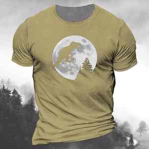 Camiseta de verano a la moda para hombre, camisetas Vintage de gran tamaño con patrón de personajes, Camiseta estampada de manga corta, ropa - Product Image 3