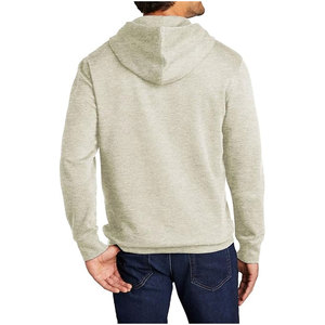 Automne hommes pur coton personnalisé Patchwork nouveau Style haute rue lâche o-cou sweats à capuche gris confortable pull à capuche - Product Image 2