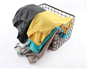 เสื้อยืดสีดำโอเวอร์ไซส์สำหรับผู้ชายเสื้อยืดผ้าฝ้ายหนา240ก. สำหรับฤดูร้อนโลโก้ซักได้ตามต้องการ - Product Image 4