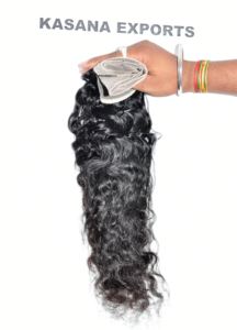 Frontal 13*6 bouclés indien Remy vierge cuticule aligné Machine Double trame en gros couleur naturelle femmes noires profonde cheveux humains - Product Image 3
