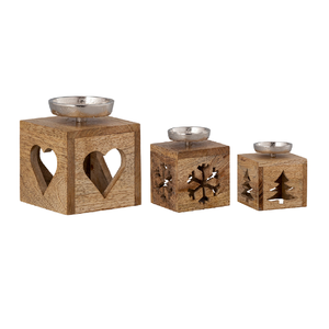 Senter Cut Work Design Metal hecho a mano forma rectangular portavelas personalizado para pareja cumpleaños Día de San Valentín hogar - Product Image 6