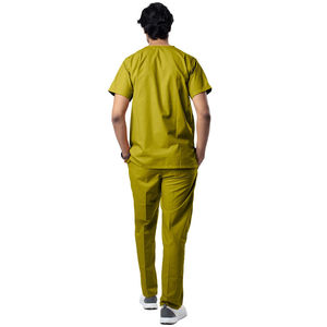 Tenue d'hôpital confortable et légère en velours côtelé de coton de haute qualité, vêtements de travail pour infirmières, salons dentaires, avec logo personnalisé, usage médical - Product Image 3