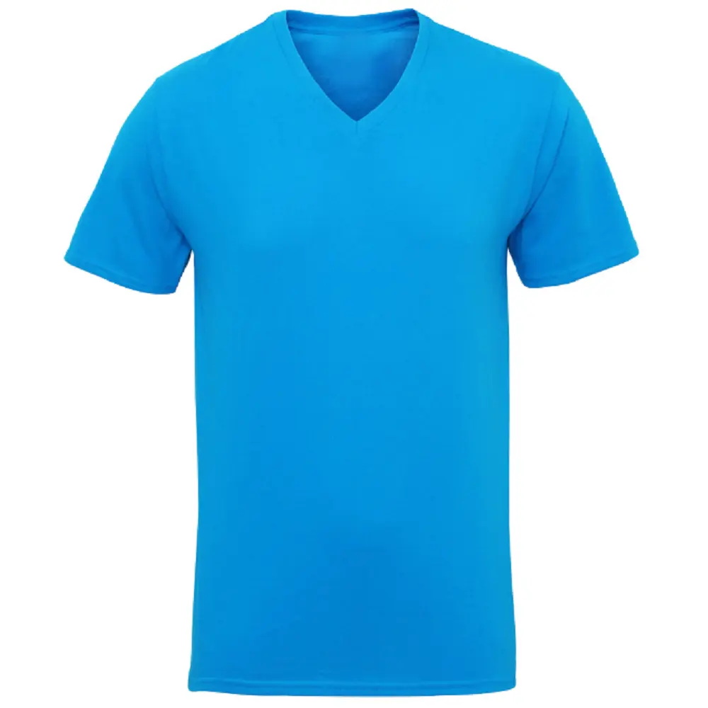 Multicolor Oversized T Shirt For Men Super Soft Polyester Fabric Quick Dry V Neck Seasonal Fashion Solid Design Men's T Shirt