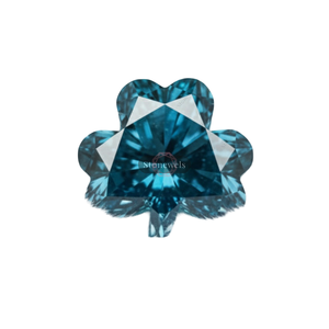 Diamants synthétiques cultivés en laboratoire certifiés IGI GIA, 5 carats, vente en gros, HPHT CVD, fantaisie bleu, VVS VS, diamants en vrac - Product Image 1