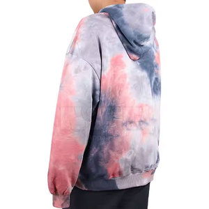 Diseñe su propia ropa de invierno de alta calidad Tie Dye Hoodies Tie Dye Nuevo estilo Cantidad a granel Tie Dye Hoodies - Product Image 4