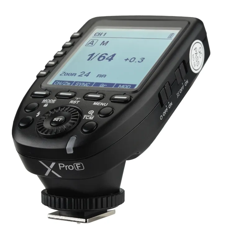Godox Xpro-F TTL sem fio Flash gatilho para Canon, Nikon, Sony, Olympus, Pentax, FUJIFILM Câmera Digital