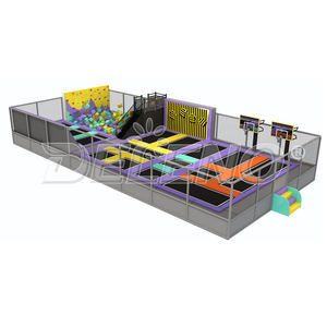 Plan de negocios de parque infantil comercial interior con <span class=keywords><strong>piscina</strong></span> de bolas Trampolín Tobogán Trampolín Equipo de juego suave - Product Image 5