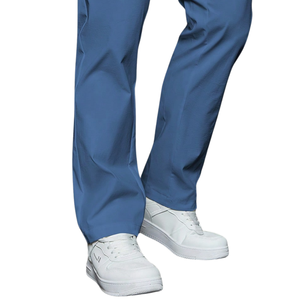 Mens Midweight Straight Leg Casual Jogger Pants Elastic Drawstring Breathable Quick Dry Logo Mid Flat Travel Lounge Trousers - Product Image 6