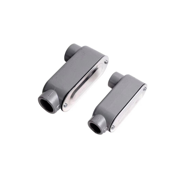 Aluminum Conduit Outlet Body Rigid Steel Conduit Lock Nut Connector Rigid and IMC Conduit Body Cover and Gasket