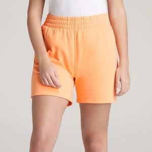 <b>Women's</b> Summer Fashion Casual <b>Sweat</b> <b>Shorts</b> Wholesale High Waist Elastic Cotton <b>Women's</b> <b>Shorts</b> Breathable Solid Pattern All Size - Product Image 1