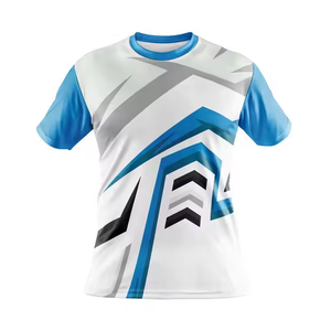 Custom Digital Sublimation Print <b>100</b>% <b>Polyester</b> Unisex Short Sleeve Sports Wear Men T <b>Shirts</b> - Product Image 5