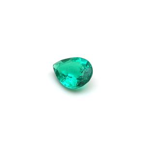 Gemas RGB, corte de pera colombiana, Esmeralda, piedra preciosa suelta cultivada en laboratorio, verde vibrante, 9x13mm, 3,24 CTS, uso de joyería hecha a mano - Product Image 2