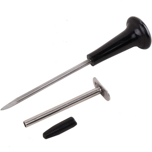 Trocares y cánula con mango de madera en acero inoxidable Todo tipo de instrumentos veterinarios están disponibles Trocares veterinarios - Product Image 3