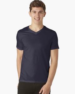 Camiseta de Verano para Hombre, 100% Algodón, Corte Regular, Cuello en V, Frente Liso, Manga Regular, Transpirable, Ecológica, de Secado Rápido, Informal - Product Image 6