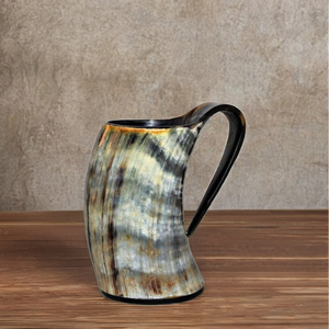 Tazas Artesanales de Cuerno de Búfalo Natural de Aaliyan Impex, Cuernos Pulidos para Beber, Decoración de Hotel, Imitación Antigua para Bodas - Product Image 3