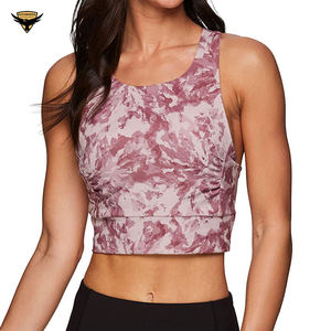 Sujetador deportivo reversible ligero y elegante para mujer, superventas, personalizado, de talla grande, transpirable, Spandex/Nylon, compresión Fitness - Product Image 5