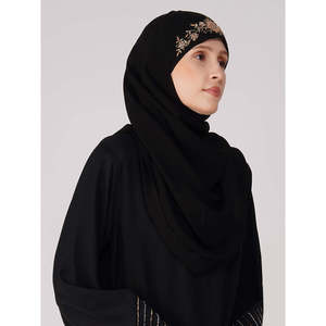 Hiyab Negro Modesto y Transpirable Estilo Maisha - Product Image 3
