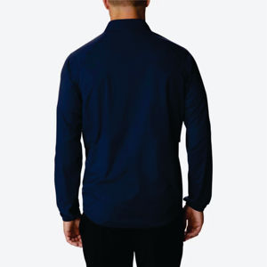 Autumn Washed Men's Canvas Jacket Custom Street Windbreaker with Lapel Hood & Embroidery Decoration Hip Hop Style Bomber Coat - Product Image 5