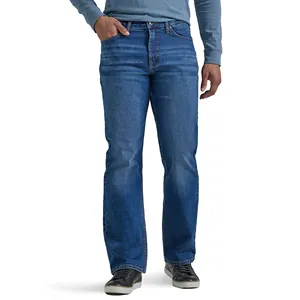 Beste Kwaliteit Goedkope Prijs 70% Katoen 30% Poly Denim Stof Jeans Groothandel Uniek Eenvoudig Ontwerp