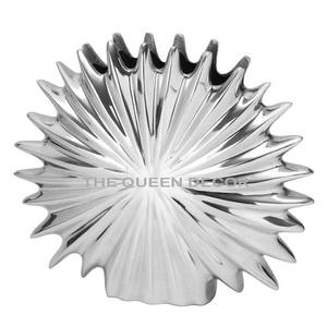 Lujo hecho a mano de aluminio Metal chapado en oro en relieve textura florero forma única hogar decorativo florero de mesa Venta caliente - Product Image 5