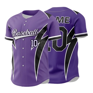 เสื้อเบสบอลพิมพ์ลายแบบซับลิเมชั่นสั่งทำใหม่ปี 2025 |   ชุดทีมผู้ใหญ่ชาย คุณภาพสูง โพลีเอสเตอร์ 100% รับผลิตตามแบบ (OEM) ขายส่ง - Product Image 3