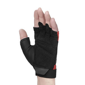 Guantes deportivos con logotipo personalizado, guantes de gimnasio Unisex de medio dedo, muñequera larga, guantes deportivos para levantamiento de pesas, calidad Premium - Product Image 6