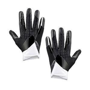 Gants de football américain avec logo personnalisable pour une qualité durable Gants de football américain légers et respirants de haute qualité - Product Image 3