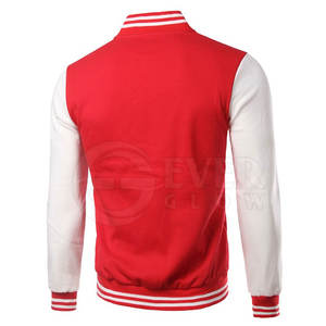 Custom Design High Quality Letterman <b>Jackets</b> Custom Casual Wear <b>Men</b> <b>Long</b> Sleeve Lettermen <b>Jacket</b> - Product Image 2
