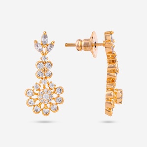 Zircon Necklace 186552 Elegant <b>Wedding</b> <b>Accessory</b> with Dazzling Zircon Stones - Product Image 6