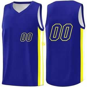 Camisetas de baloncesto impresas para ropa deportiva en buena calidad Camisetas sin mangas de baloncesto de secado rápido Camisetas de baloncesto cortas de verano - Product Image 4