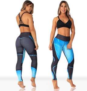 Mallas de alta calidad hechas a medida para gimnasios de mujeres para usar mallas de Yoga de compresión de ejercicio para mujeres - Product Image 3