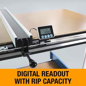 เลื่อยวงเดือนแบบตั้งโต๊ะขนาด 12 นิ้ว พร้อมใบเลื่อยยาว 52 นิ้ว กำลัง 5 แรงม้า 220 โวลต์ 1 เฟส สำหรับตัดโลหะ ไม้ หิน ใช้ได้ทั้งงาน DIY และงานอุตสาหกรรม - Product Image 3