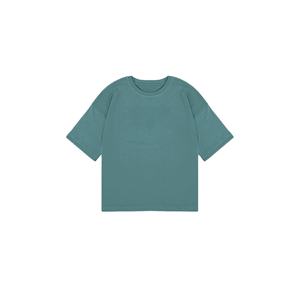 T-shirt oversize délavé à l'acide pour femme, en coton, style streetwear décontracté, fournisseur d'usine OEM sous marque privée - Product Image 4