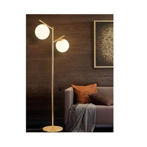 Éclairage moderne Lampadaire en bois et fer Bois naturel Fer enduit de poudre noire avec abat-jour en fer noir Lampadaire Offre Spéciale - Product Image 5