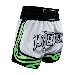 Vente en gros Short de boxe Muay Thai personnalisé pour hommes et femmes Anotherboxer Vêtements d'entraînement Kickboxing MMA - Product Image 2