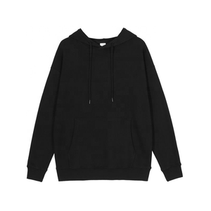 Sweat-shirt unisexe surdimensionné pour l'hiver, streetwear, doublure en polaire douce, tissu épais et chaud, coupe décontractée, pull à cordon ajustable - Product Image 2