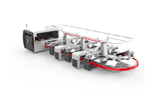 Xmay Mới Đầy Đủ Tự Động 12-Màu Bạch Tuộc Lụa Màn Hình Máy In Đa-Trạm Phổ Lập Trình Kỹ Thuật Số DTG Máy In - Product Image 5