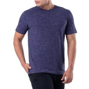 T-shirts pour hommes de haute qualité, logo personnalisé, design vierge, tissu jersey, motif uni, anti-rétrécissement, placement frontal, prix de gros - Product Image 1