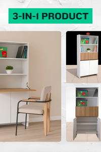 Arion Kids <b>Expandable</b> Desk - MDF Body - Functional and Stylish Design - Product Image 2