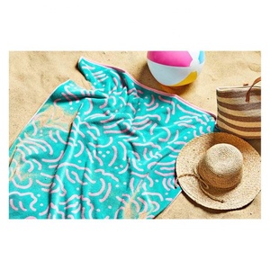 Professional Custom Knitted Bohemian Style 100% Organic Cotton GOTS <b>Beach</b> <b>Towels</b> Soft Large Light Weight 2k24 Home Use Adults - Product Image 3