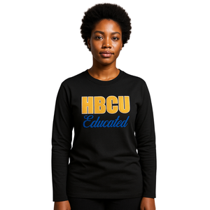 Hbcu เสื้อยืดแขนยาวสีดำ Sigma Rho Sigma Gamma Rho ปัก chenille Greek sorority Divine COLLEGIATE sgrho TEE - Product Image 1