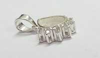 Pendentif vierge en argent sterling 925 plaqué or 14 carats, sans plomb ni nickel, forme poire 8x6mm, avec sertissage, accessoires de bijouterie écologiques et tendance