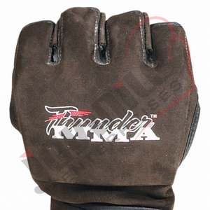 ถุงมือหนังครึ่งนิ้วสำหรับฝึก MMA ถุงมือชกมวยมืออาชีพ - Product Image 3