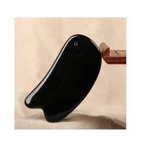 Fabrication indienne corne de buffle Gua sha planche de massage artisanat machine en vrac grattage stress corne masseur outil - Product Image 1