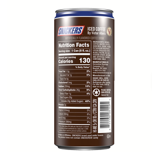 ซื้อกาแฟเย็นรสสนิกเกอร์สพร้อมดื่ม แพ็ค 12 กระป๋อง ขายส่ง / สนิกเกอร์ส, ทวิกซ์ ไอซ์คอฟฟี่ 237 มล. ราคาถูก - Product Image 6