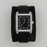 Hochwertige Unisex Classic Dial VVS Moissan ite Diamant Quarz Mode Luxus uhr Büste unten Iced Hip Hop Uhr