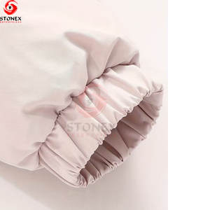 New Latest Style Women Winter <b>Short</b> Puffer <b>Jacket</b> Zipper Full <b>Sleeve</b> Waterproof Private Label Hooded - Product Image 4