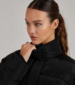 Veste bouffante à col montant pour l'hiver des femmes en gros personnalisé 2023 nouvelle mode à la mode dernière conception - Product Image 4